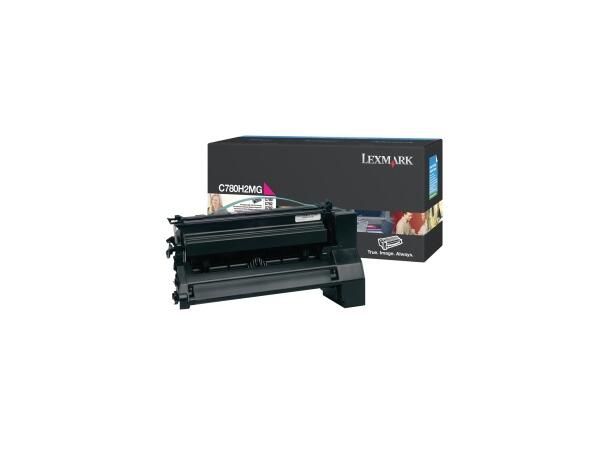 Toner Lexmark C780H1MG RPK HK magenta for C780n/C782n/X782e 10.000 pages 
